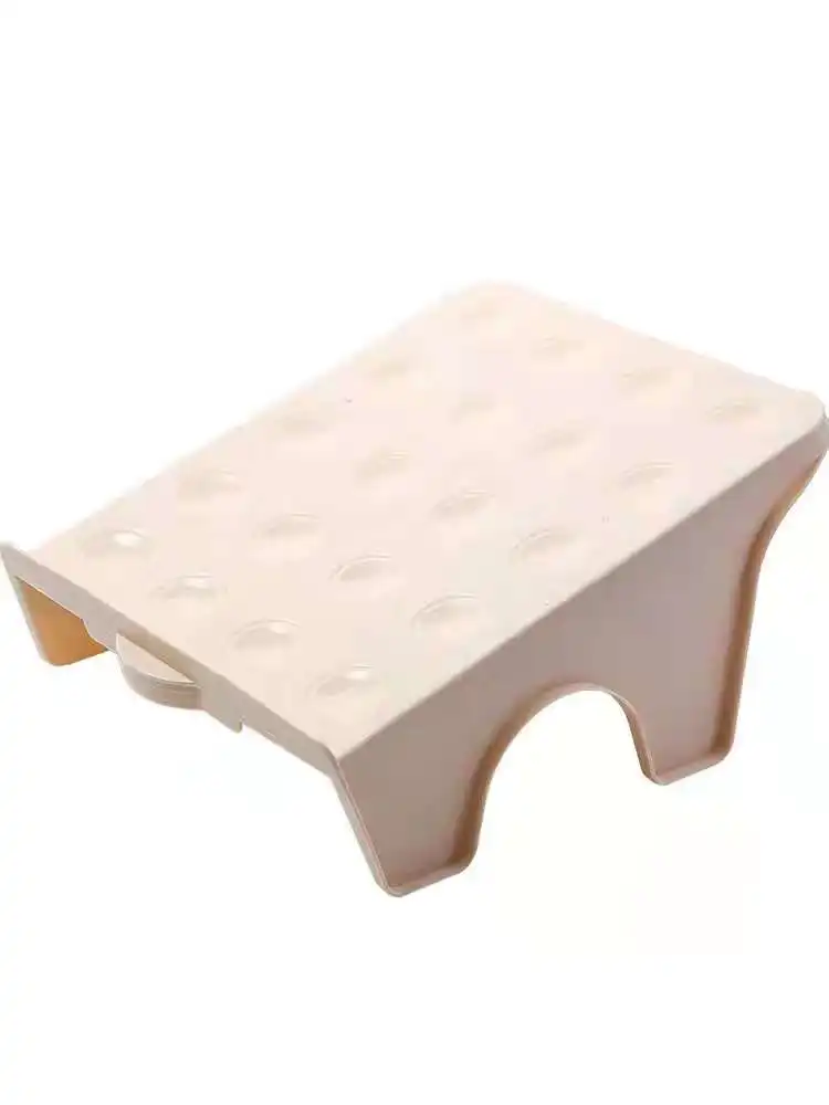

Household storage shoe rack, double-layer shoe holder, plastic integrated, space-saving and economical simple shoe storage rack
