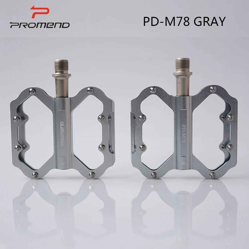 

ProMend Mountain Bike Pedal M78 Aluminum Alloy 3 Pelling Bearing Pedal CNC Bicycle Accessories
