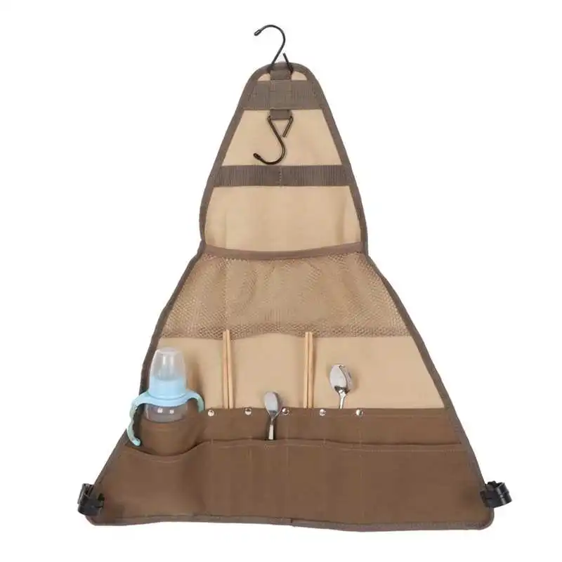 Шкаф посуда для барбекю Сумка хранения пикника на Портативный столовые приборы