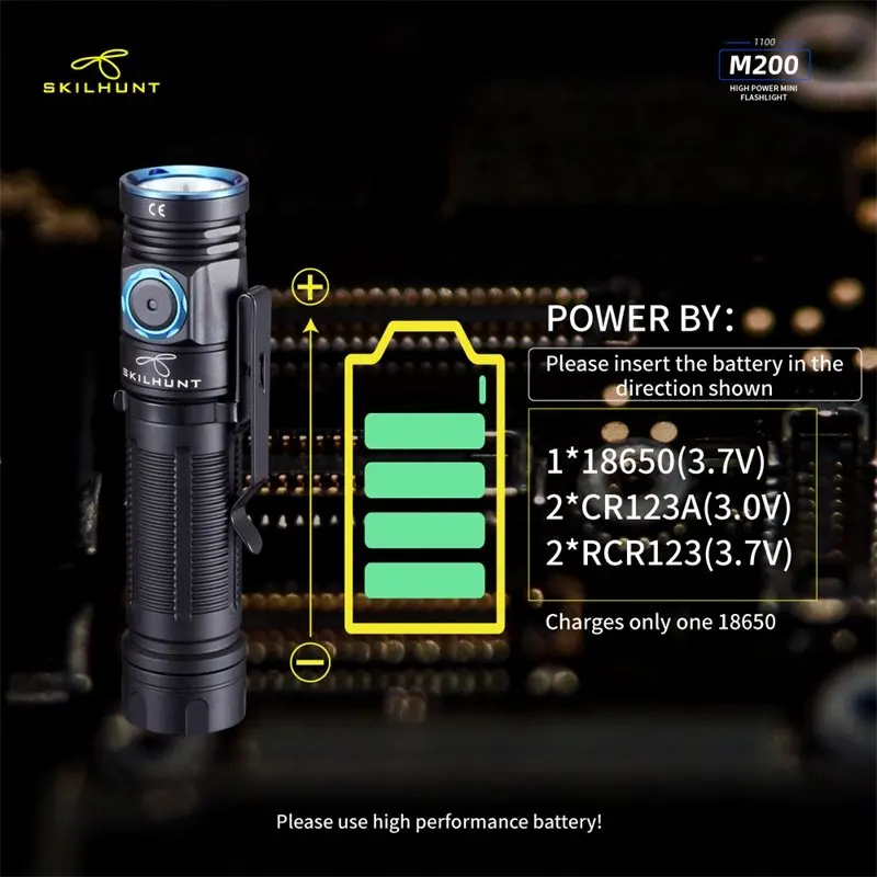 Мини фонарик для повседневного использования светильник онарь высокой мощности