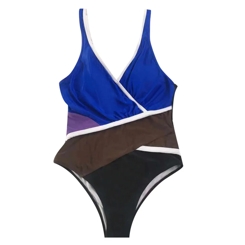 Слитный купальник 2020 женский стройнящий купальный костюм с пуш-ап рюшами