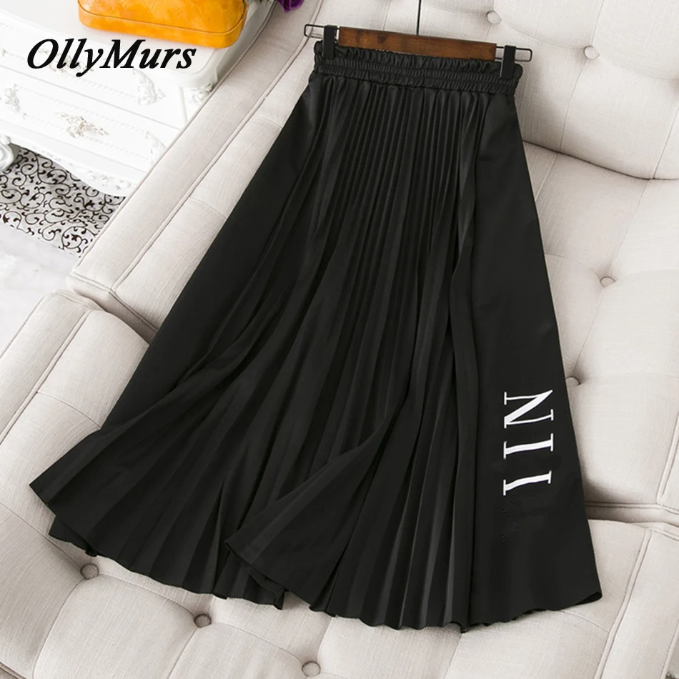 OllyMurs 2019 новые летние женские юбки пикантная модная женская юбка с буквенным