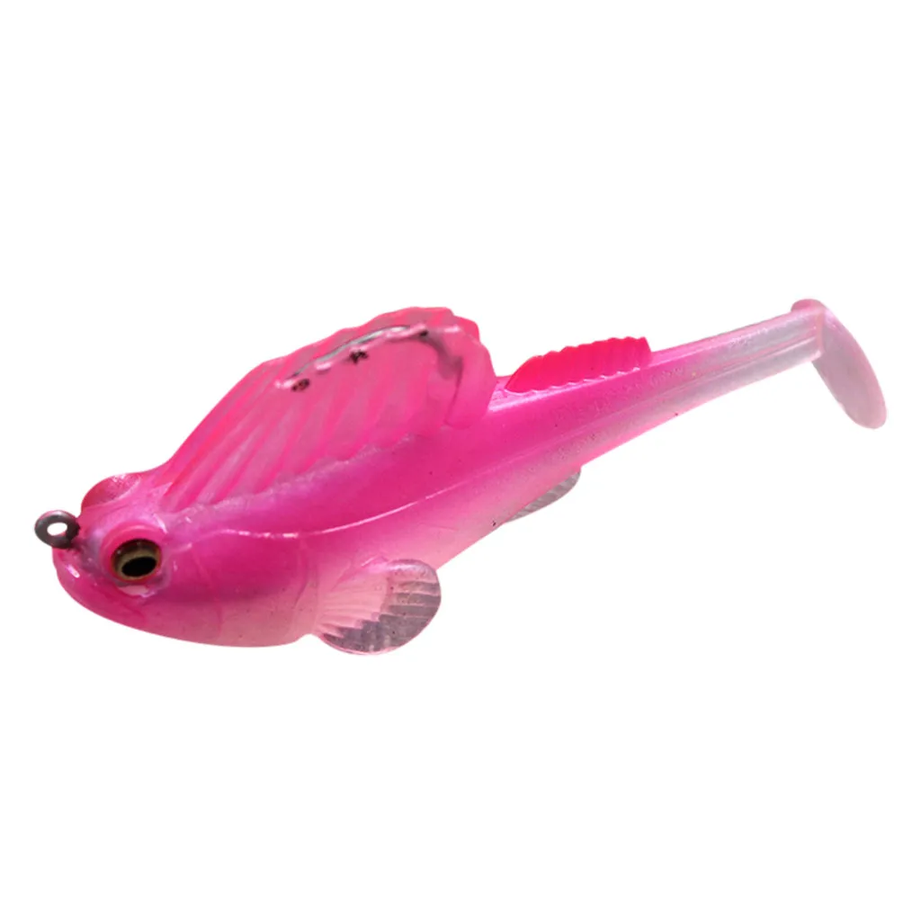 New рыбалка lures Jumping Fish Fishing Bait Tail soft bait bottom Soft fishing lure Crankbait Carp Striped bass Pesca F | Спорт и
