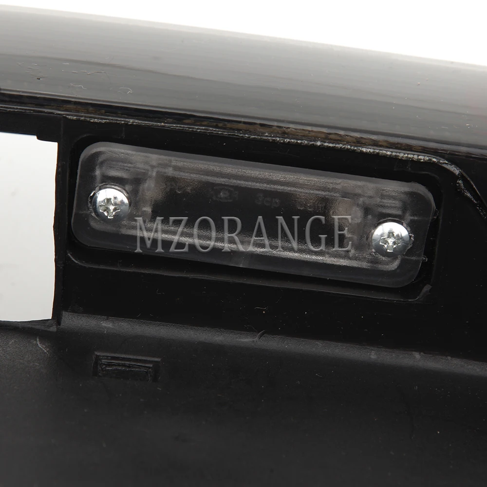 

MIZIAUTO Car License Plate Lamp Frame For Audi A6 C5 1998 - 2004 Rear Back Door Number License Plate Lamp Frame Cover Holder
