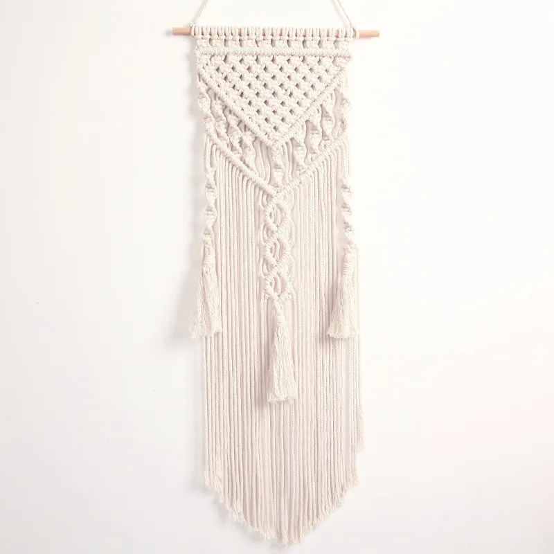 

Korea INS with Bohemia woven tapestry cotton rope hand-woven wall hanging room decoration new style