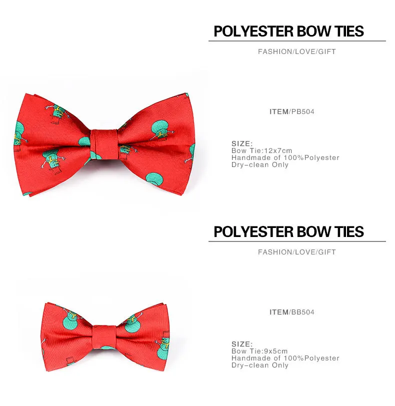 Christmas Parent-Child BowTies Children Bow Tie for Boys Family Men Kids Father Mother Son Daughter Festival Party Accessories
