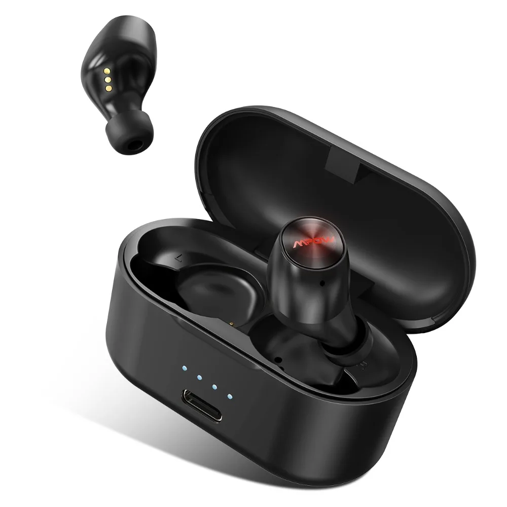 Mpow M8 Bluetooth 5.0 Wireless Earphones Support APTX 24h Playing Time CVC 8.0 Noise Cancelling Mic For iPhone 11 Xiaomi Samsung