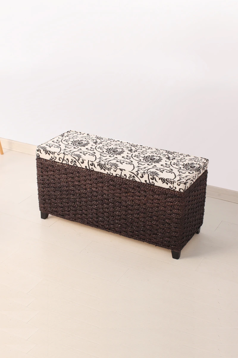 Rattan Weaving Admission Stool Changing Shoes Feet Sofa Square Can Sit People Arrangement There Are Many | Дом и сад