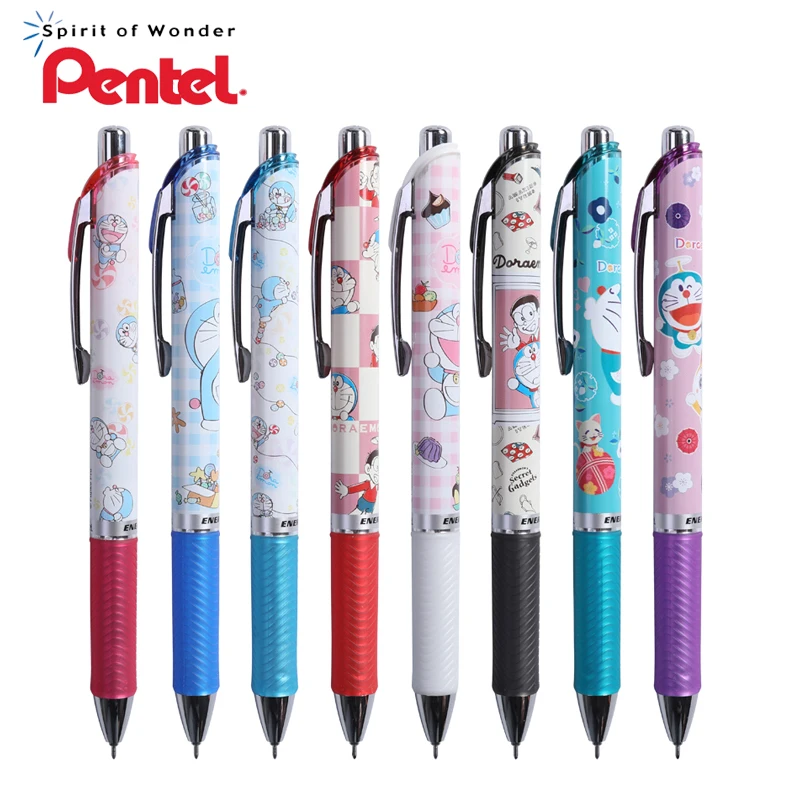 

8 шт. японский pentel ограниченное гелевая ручка BLN75 0,5 мм Быстросохнущий для студентов, с черной гладкой и быстро сохнет