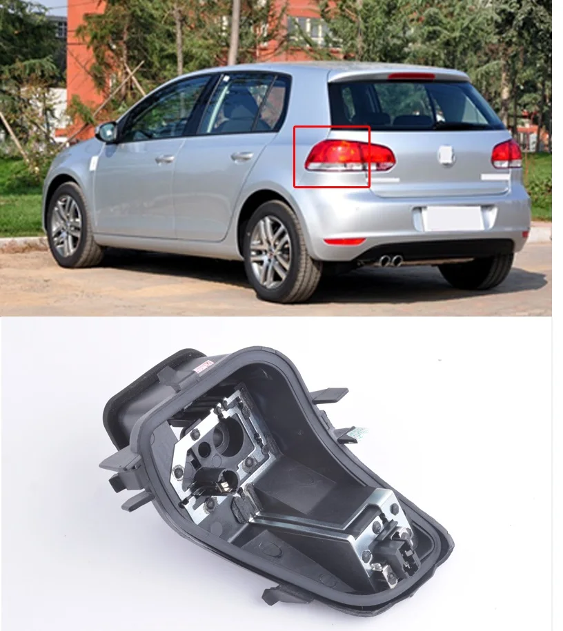 CAPQX для Volkswagen Golf6 Golf 6 задний стоп-сигнал светильник монтажная плата печатной платы хвост светильник цоколь лампы Taillamp гнездо держатель лампы
