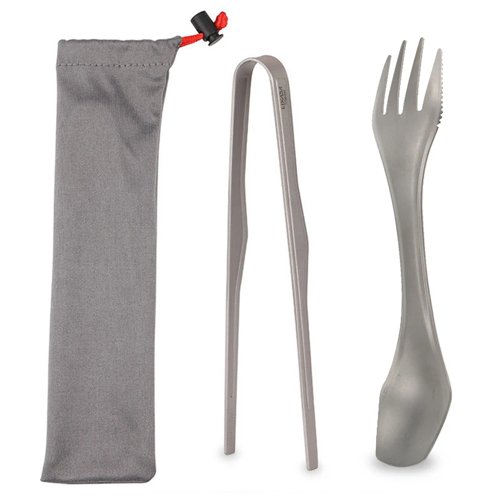 Lixada титановые щипцы зажим инструмент для барбекю гриля легкий открытый кемпинг