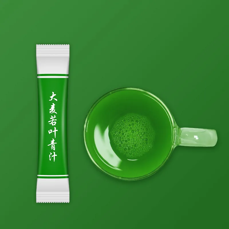 Ячменный гофрированный фермент порошок пшеничного сока сменная Щелочная