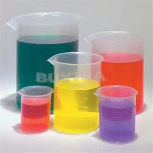 

5PCS/Set Laboratory School Teaching Plastic Beaker Set 5 Graduated Polypropylene Beakers 5 Sizes 50ml/100ml,/250ml/500ml/1000ml