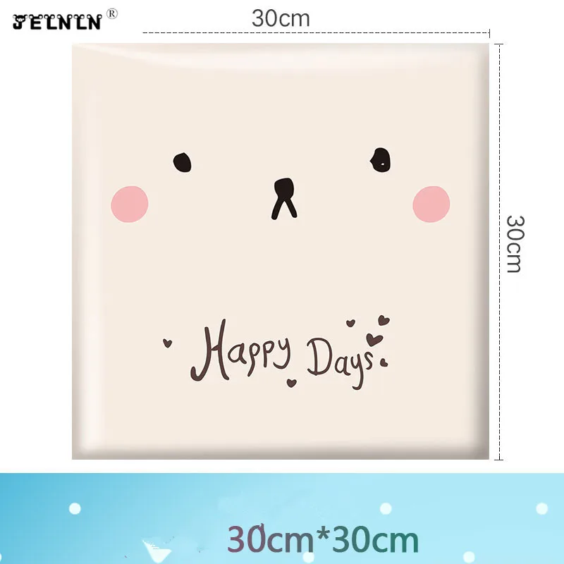 

Seven heart ladybug pattern kids background wall tatami soft wall back pad wall kindergarten anti-collision back wall stickers