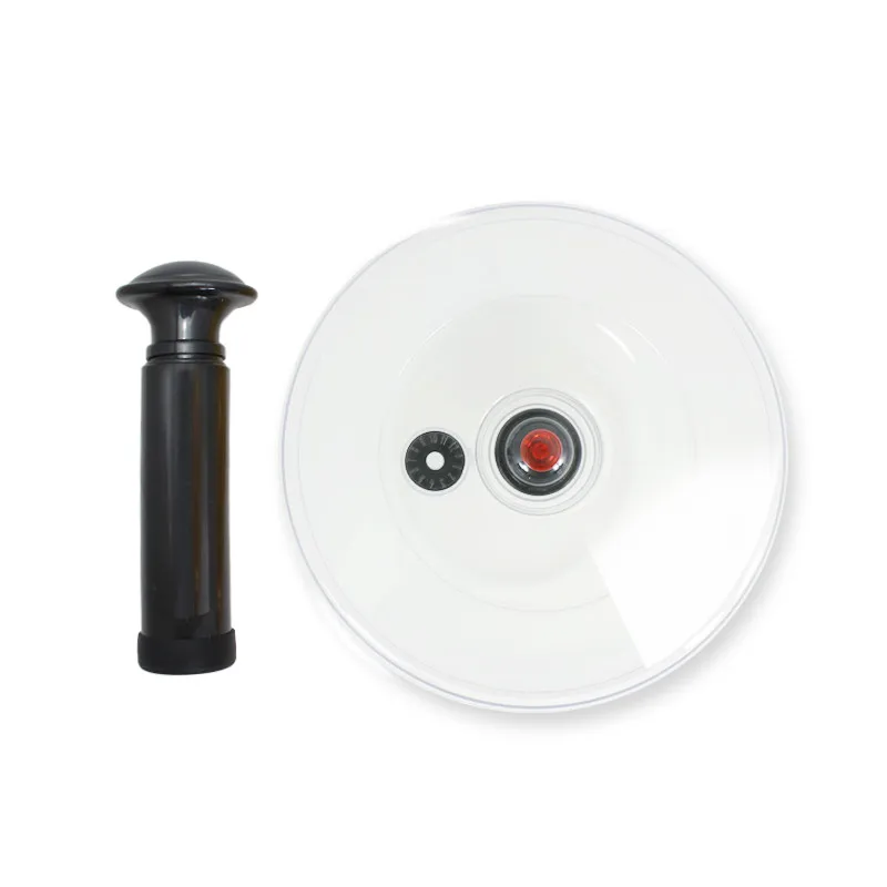 25cm Вакуумная Крышка Для консерванта, контейнер для пищевых продуктов, крышка для хранения свежести, многоразовая Крышка для чаши, вакуумная емкость для пищевых продуктов - Цвет: 25cm