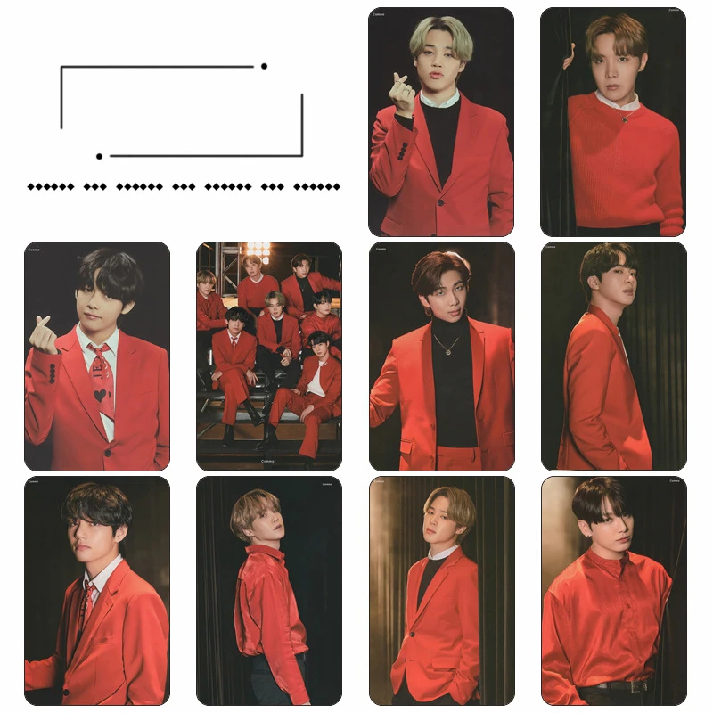 Наклейка для карт с кристаллами s 8 шт./компл. Kpop Bangtan Boys карта души ON:E новый альбом