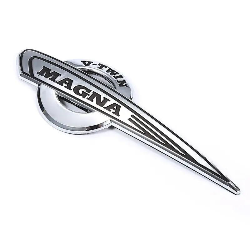 

Motorcycle Fuel Gas Tank Sticker Decals Chrome 3D Motorbike Emblem Badge For Honda Magna V-Twin VF500 VF700 VF750 VT250