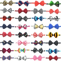 3050pcs colorful pet dog bow tie adjustable pet dogs bowtie collar tie acciessories necktie party grooming pet supplies