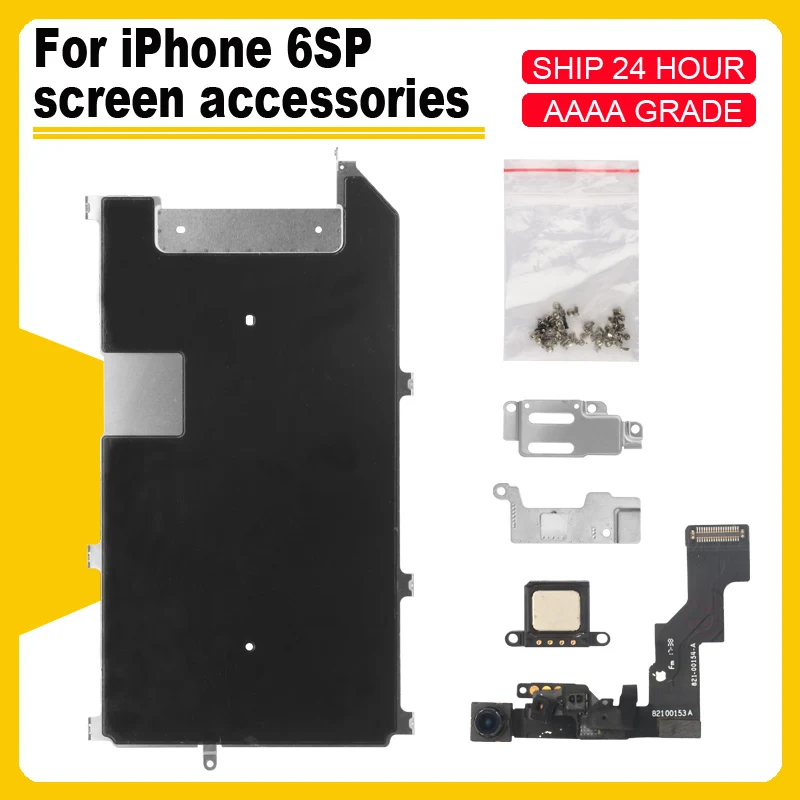 

OEM Качество Полный Комплект запчастей для ЖК-экрана Передняя камера Главная Кнопка ключ гибкий кабель Полные Винты для iPhone 6S PLUS