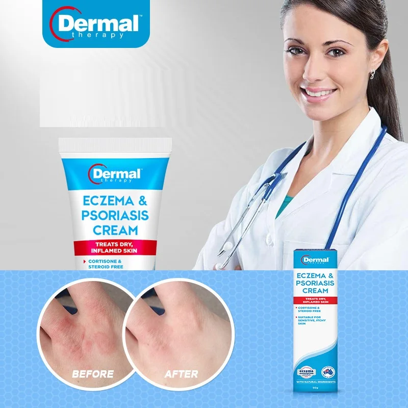 

Australia Dermal Therapy Dermatitis Urticaria Eczema Psoriasis Treatment Moisturizer Cream for Dry Inflamed Sensitive Itchy Skin