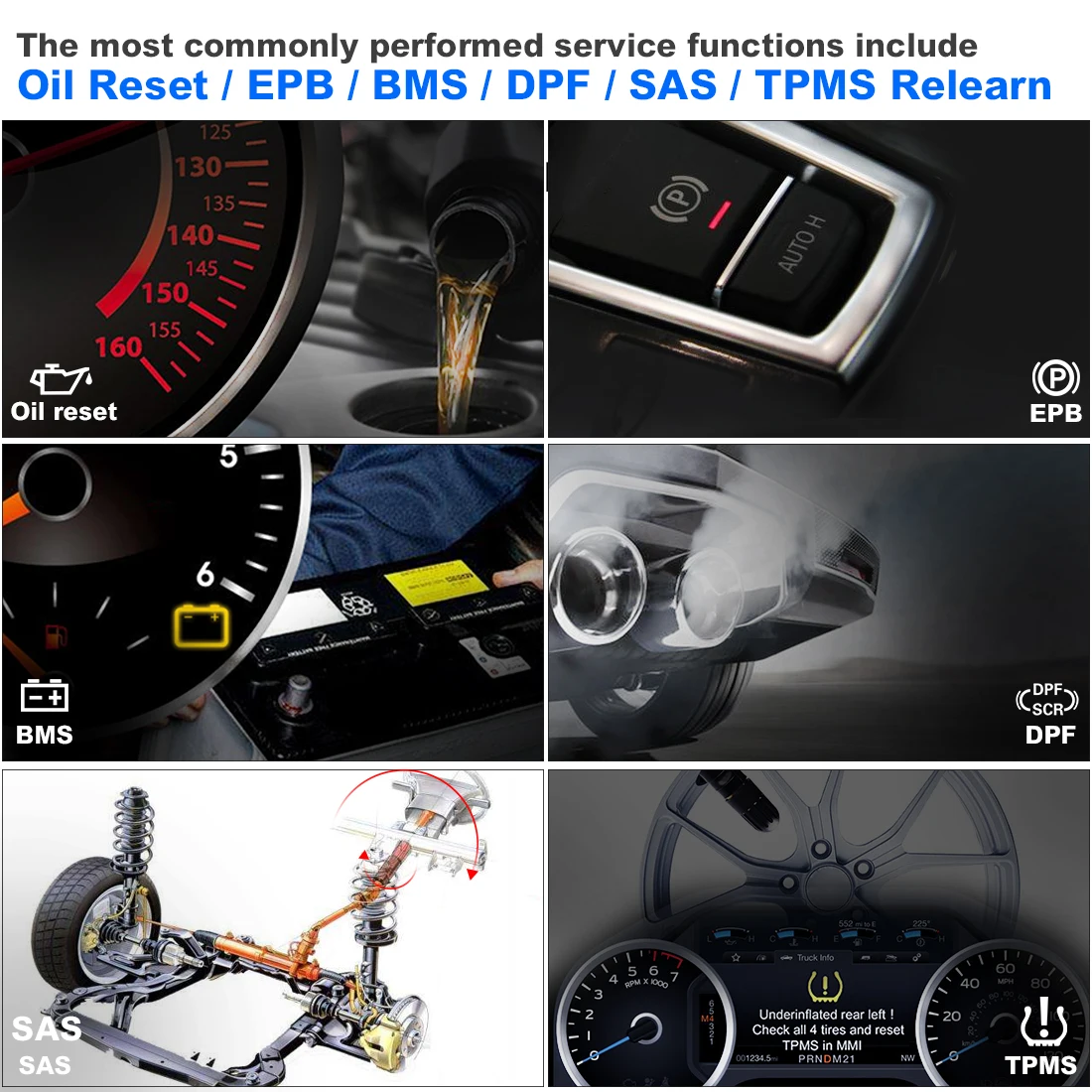 Autel OTOFIX D1 Lite OBD2 сканер инструмент для диагностического сканирования автомобиля