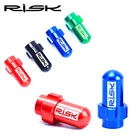 Колпачок Клапана Presta Schrader, 2 шт.кор., из легкого алюминиевого сплава 7075, для горного и шоссейного велосипеда, пылезащитная крышка