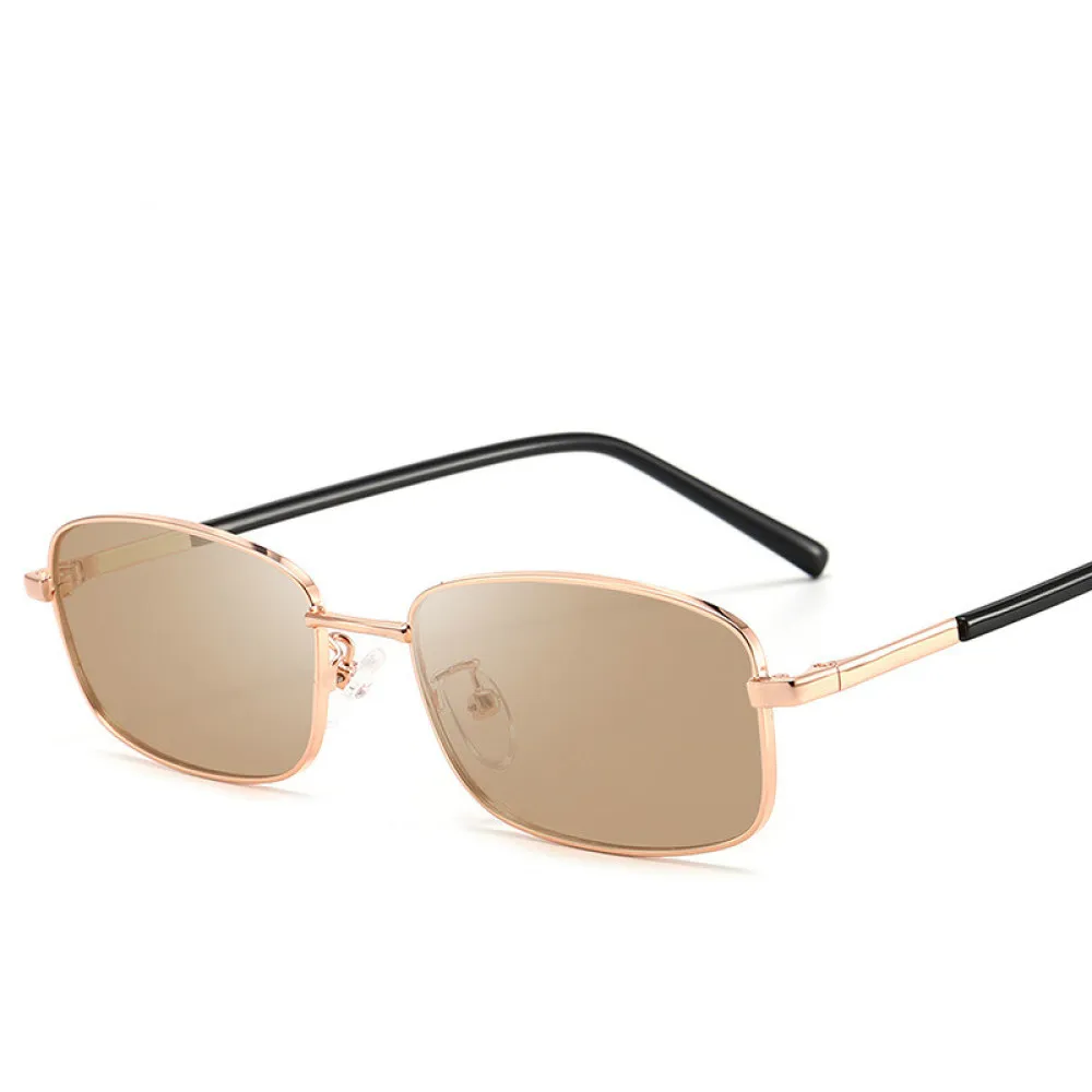 

2020 New Men Square Polarized Photochromic Sunglasses Metal Classic Sun Glasses UV400 Driving Eyewear