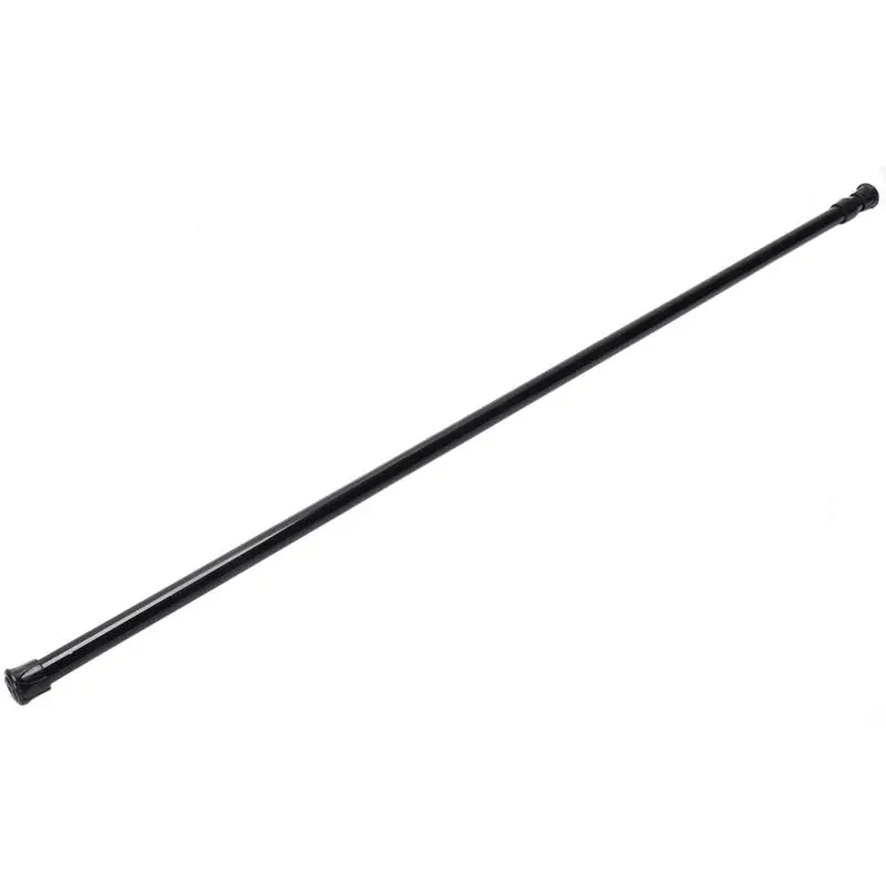 Promotion! Extendable Telescopic Spring Loaded Net Voile Tension Curtain Rail Pole Rods 70~120cm Black | Дом и сад