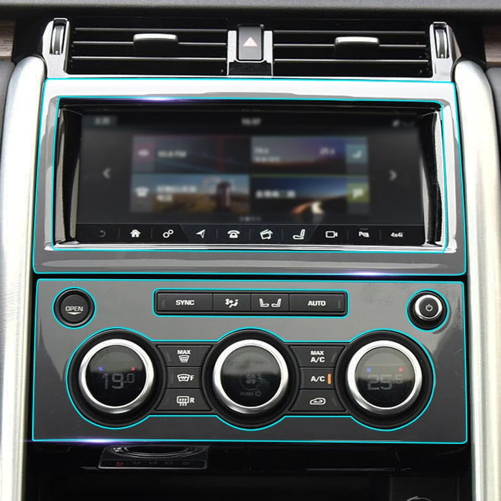 Прозрачная пленка для панели консоли с защитой от царапин Защитная Наклейка Land