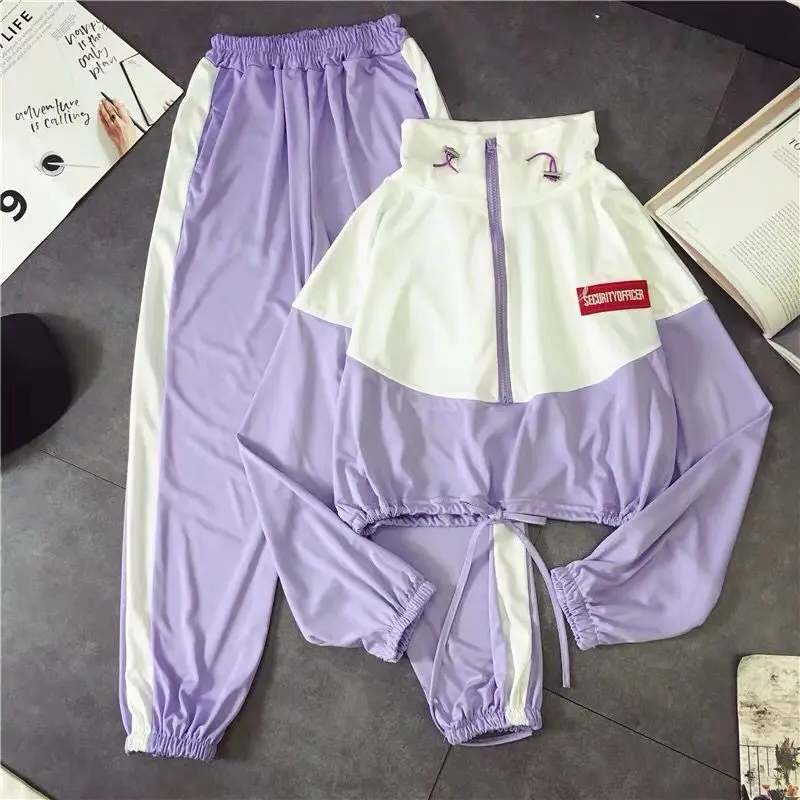 Костюм спортивный женский Повседневный из двух предметов топ и брюки короткий