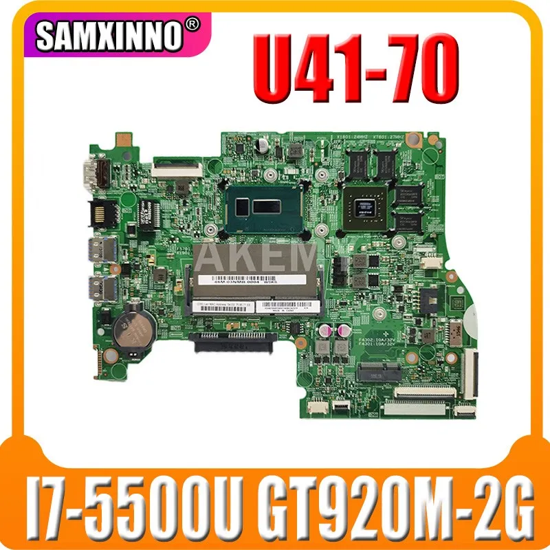 

Новая материнская плата для ноутбука Lenovo YOGA 500-14IBD S41-70 U41-70 FLEX3 1470 FLEX3-1470 14217-1M Mianboard I7-5500U GT920M-2G