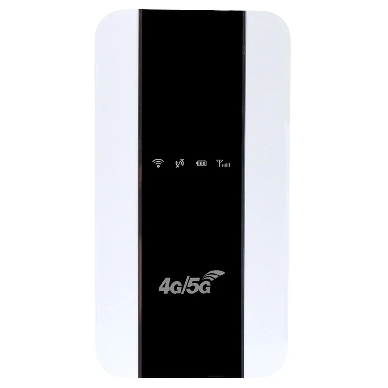 

4G Wifi Router Portable MiFi Supports 4G/5G SIM Card 150Mbps WiFi Router Car Mobile Hotspot Router