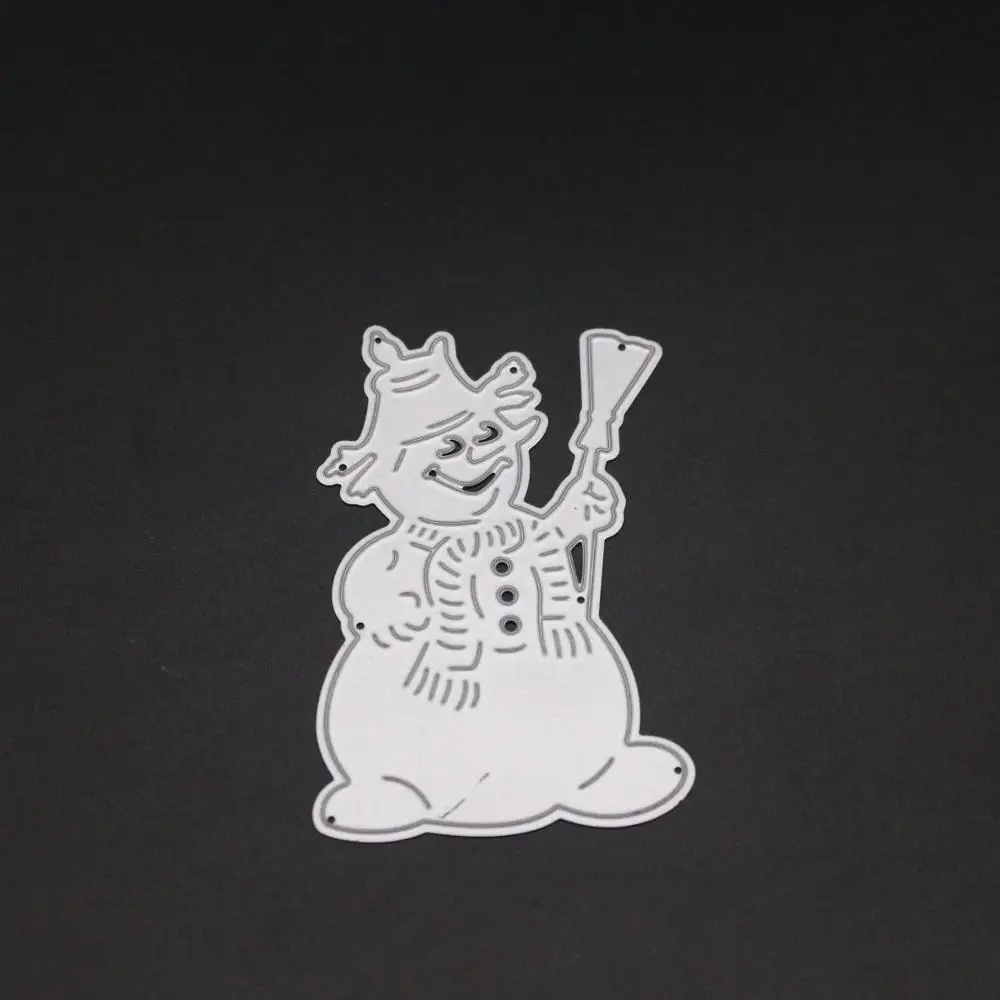 

Smiling snowman Metal Cutting Dies for Scrapbooking Photo Album Embossing DIY Paper Cards Making Decorative Stencil Craft