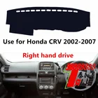 Taijs, правый руль, высокое качество, полиэфирное волокно, подходит для модели приборной панели автомобиля, коврик для приборной панели для Honda CRV 2002 2003 2004 2005 2006