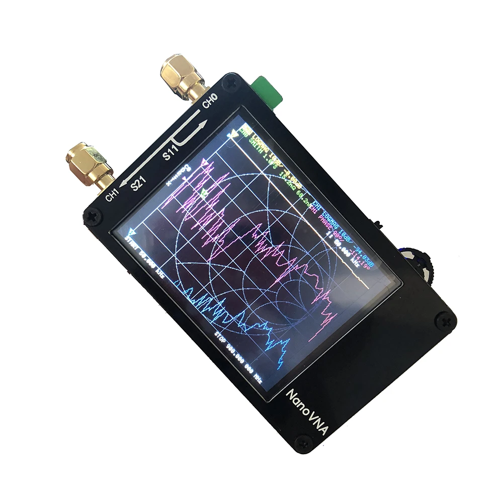 Lusya NanoVNA 2 8 дюймовый сенсорный ЖК HF VHF UHF УФ векторный сетевой анализатор 50 кГц 300