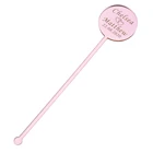 Персонализированные лягушки для напитков, круглые акриловые палочки для напитков с именем под заказ, центральный столик для свадебного детского шоу, украшение для вечеринки