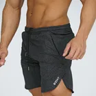 Шорты мужские для бега, спортивные тренировочные штаны для спортивного зала, фитнеса, бодибилдинга, мужские профессиональные пляжные тренировочные шорты