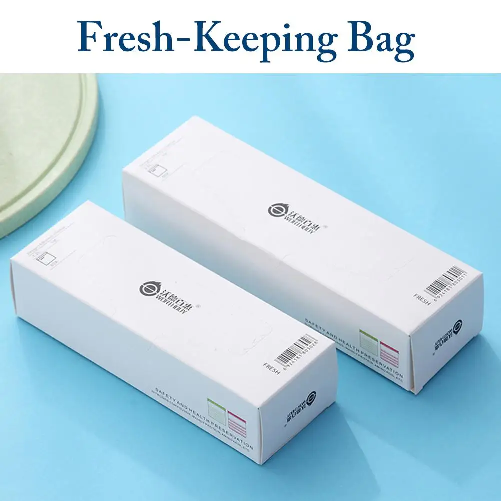 50 шт./кор. сохраняющий свежесть сумка Еда Герметическая упаковка Компактная