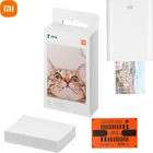 Оригинальный Карманный принтер Xiaomi ZINK, 502010 шт., самоклеящийся фотопринтер для Xiaomi, 3-дюймовый карманный мини-фотопринтер