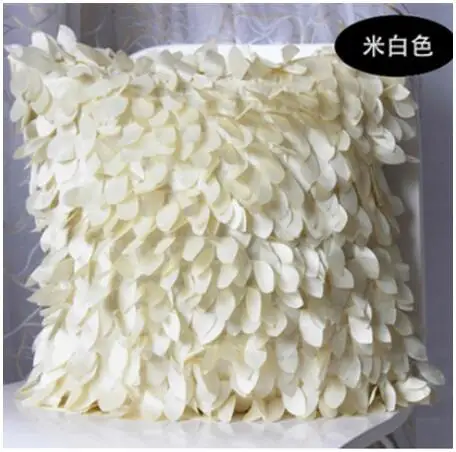 rice white Лист Подушка для дивана Декор Бар офис спинка подушка для гостиниц - Цвет: rice white