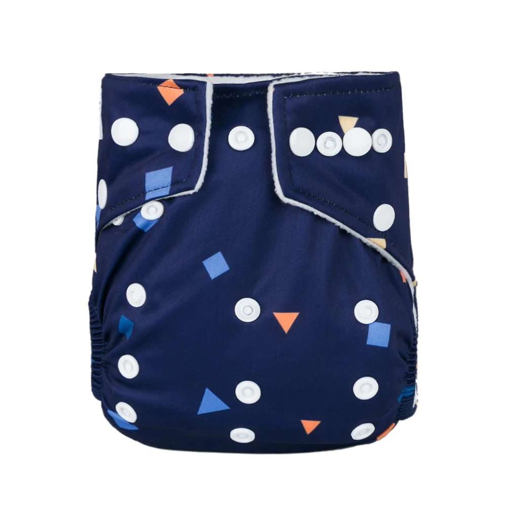 Babyland My pick/новые детские тканевые подгузники с принтами, 1 шт., детские подгузники, штаны для маленьких и больших детей, водонепроницаемые регулируемые детские подгузники, распродажа - Цвет: Бежевый