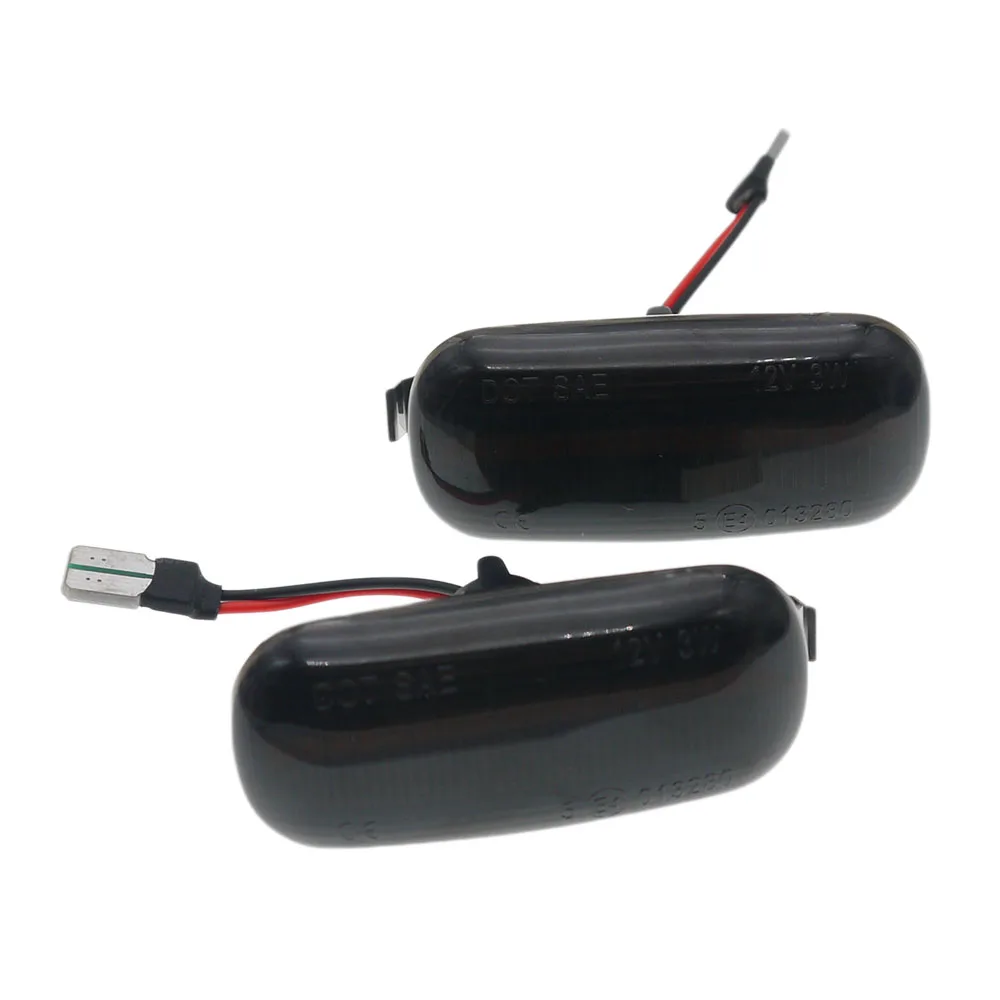 2 шт. Автомобильный светодиодный динамический Боковой габаритный фонарь