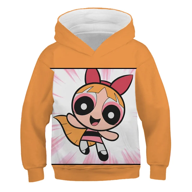 

New cute cat cartoon children 3D hoodie autumn kids sports warm clothing 2021 youth student sports sweater 4-14T