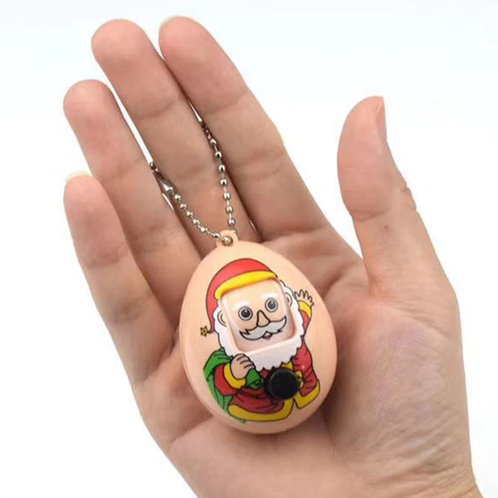 Забавная кукла Санта Клауса брелок для ключей украшение детей подарок 2020