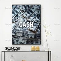 wall art modular canvas home money cool 1 panel decor pictures hd old man gift printed paintings living room art floating frame