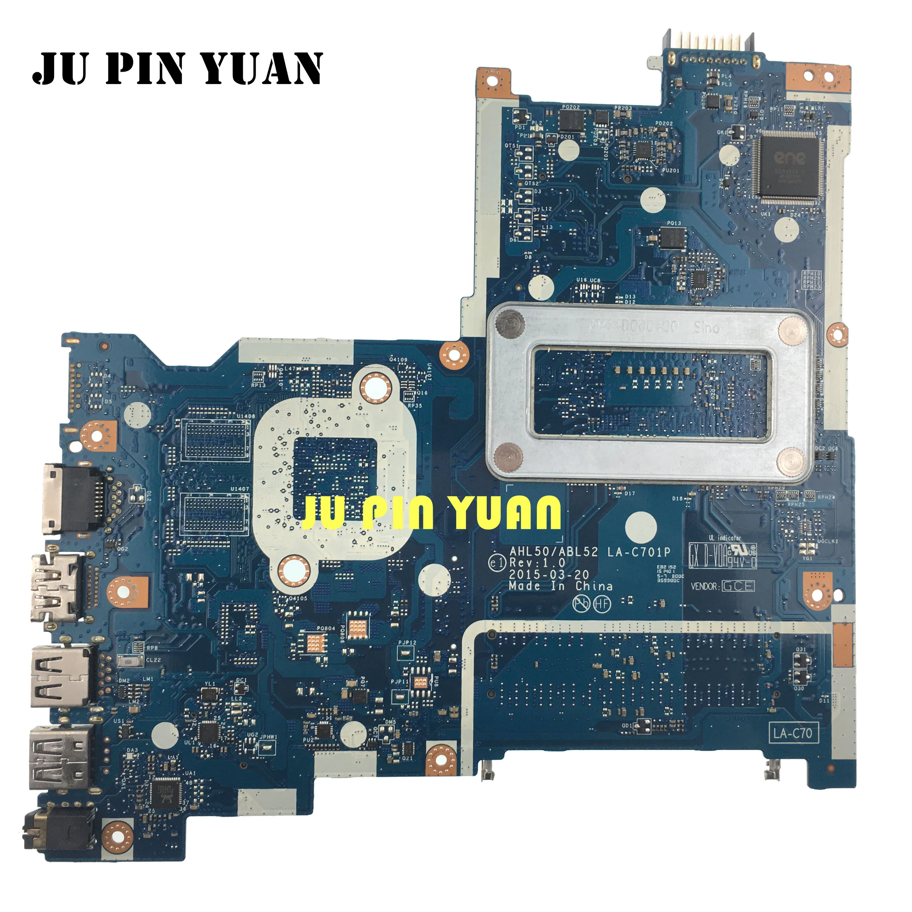 Billig Für HP 15-AC Serie Laptop Motherboard 815244-001 815244-501 815244-601 LA-C701P I5-5200U Prozessor Vollständig Getestet