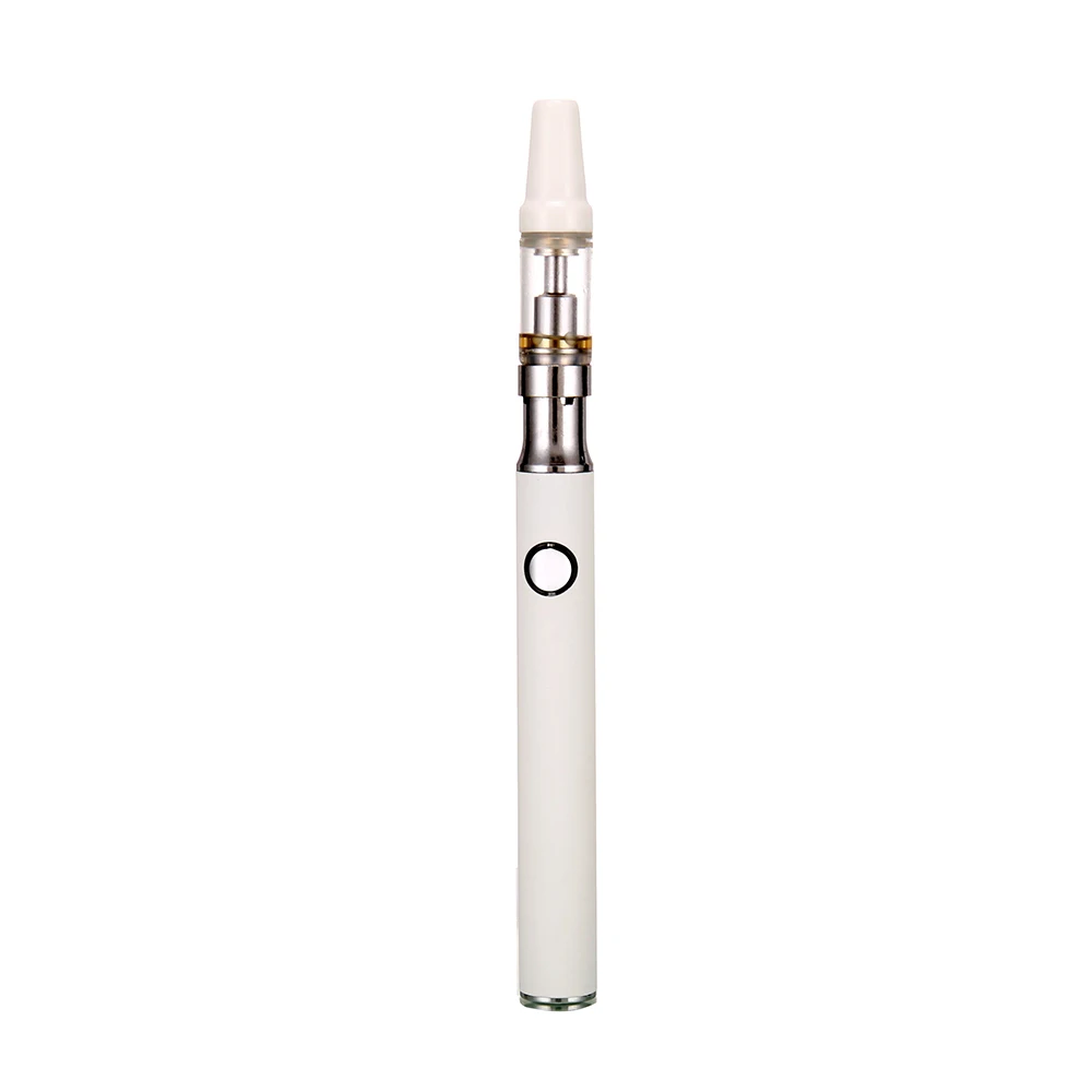 Электронная сигарета vape ручка батарея предварительного нагрева картридж CBD и Испарительный бак керамическая катушка стеклянный вапорайзер