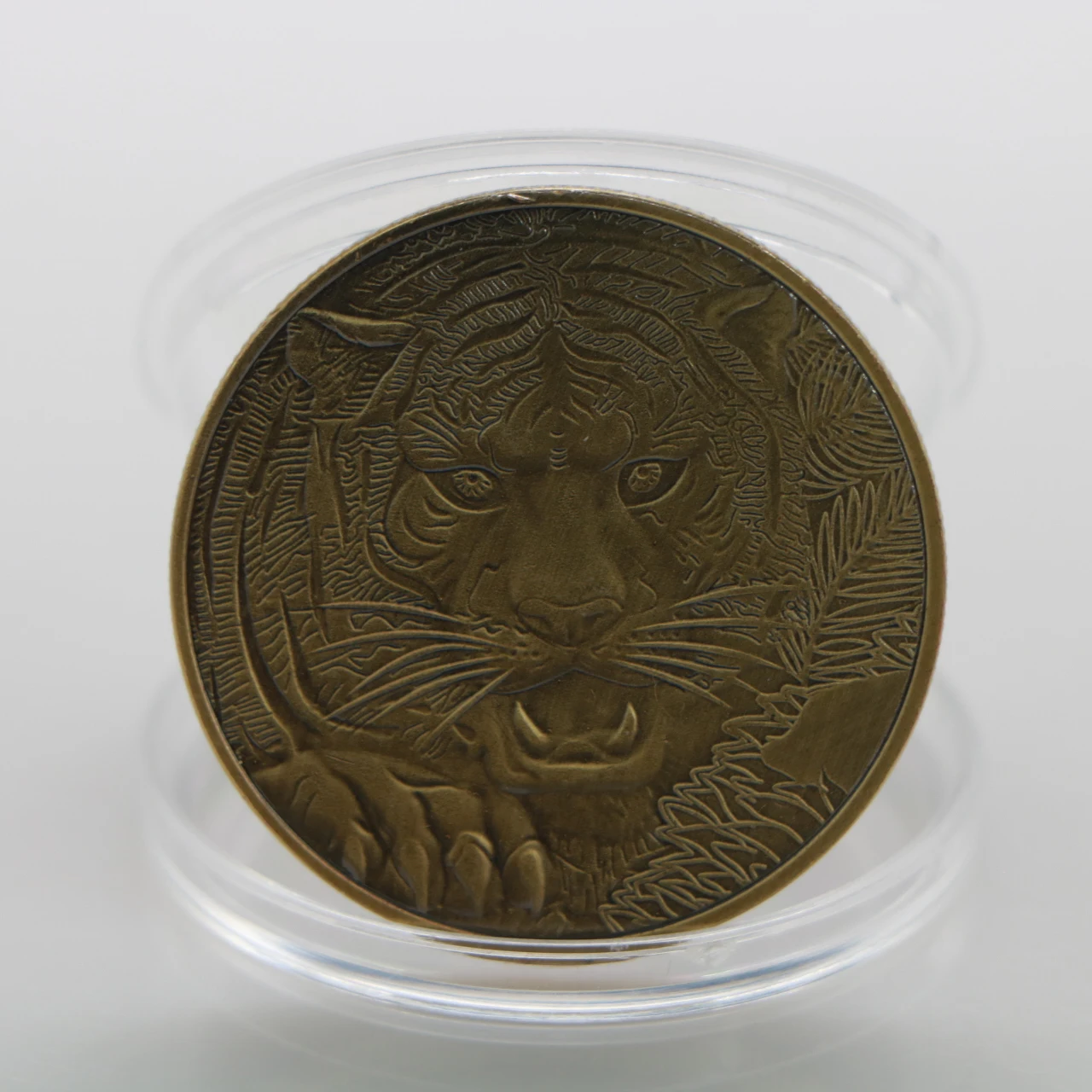 Год Тигра хорошая Монета на удачу Сплетницы фэншуй монеты Китайский Зодиак