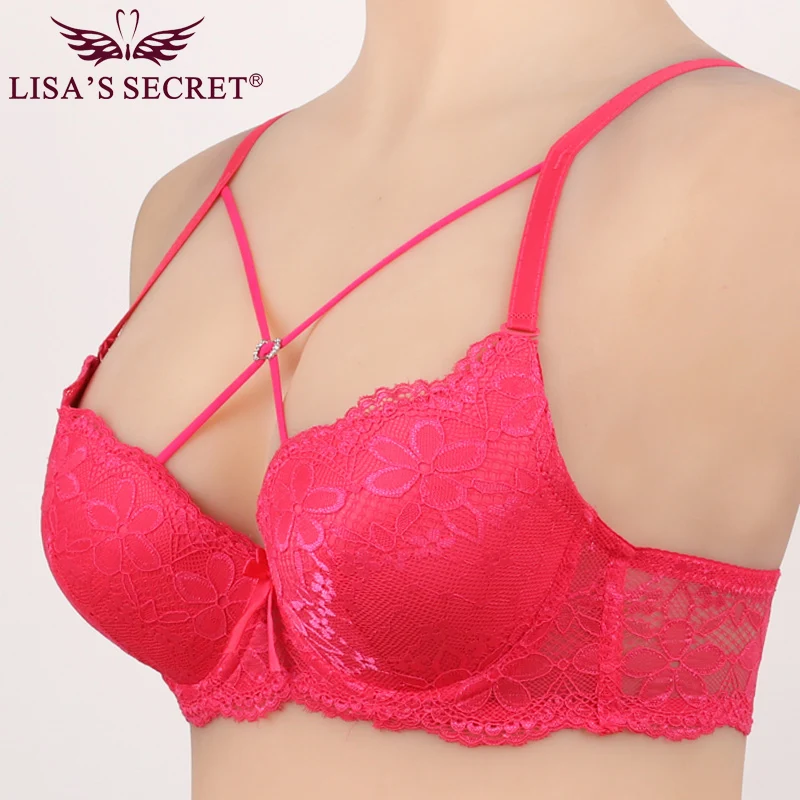 Сексуальные бюстгальтеры с мягкими чашечками женские модные пуш ап на бретелях
