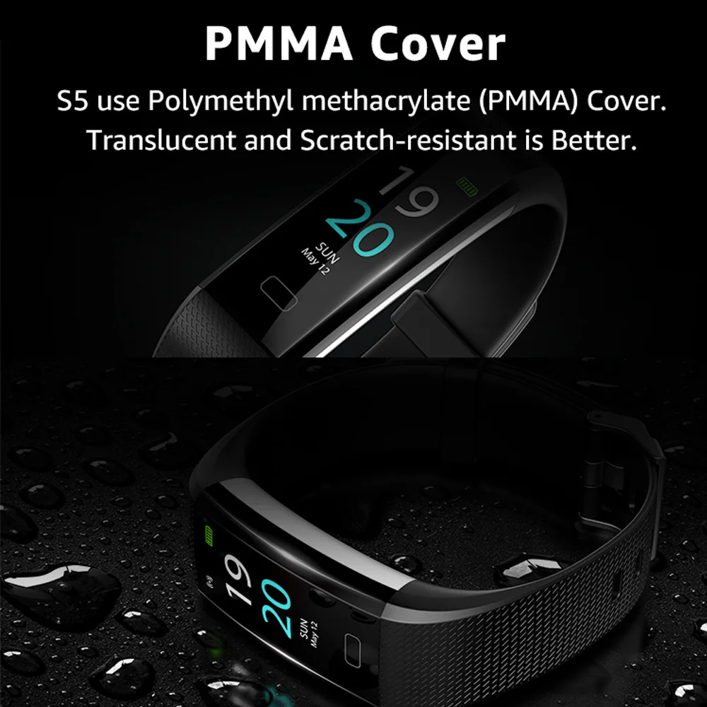 Смарт-браслет для мужчин и женщин фитнес-трекер IP68 с функцией измерения